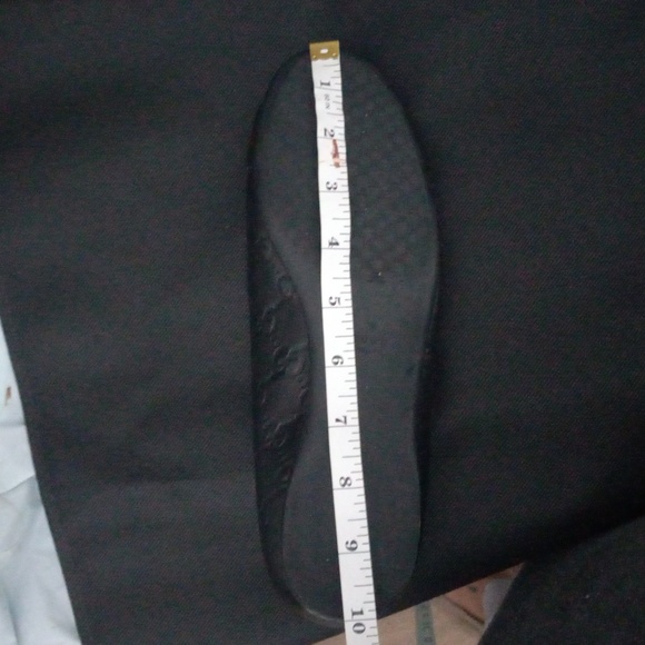 Authentic Gucci GG Monogram Supreme Sherry Web Guccissima Ballet Flats - Picture 11 of 11